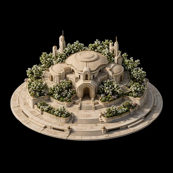 A small Metonian garden villa